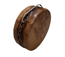 Charger l&#39;image dans la galerie, Tambour peau double en bison de 38 cm
